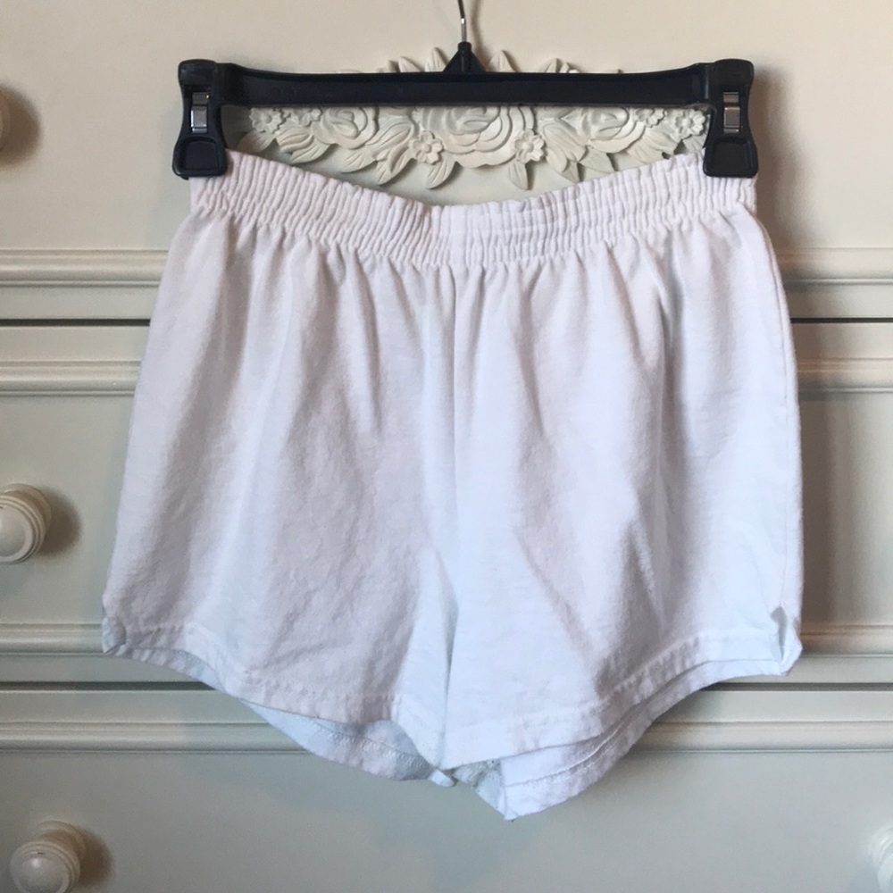 White Soffe Shorts